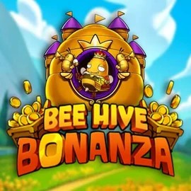 Logo of Bee Hive Bonanza from NetEnt at GQbet Casino